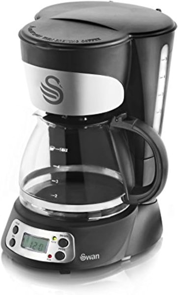 Swan Programmable Coffee Maker with Keep Warm Function
