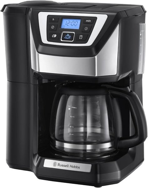 Russell Hobbs Chester Bean to Cup Filter Coffee Machine with Built-In…