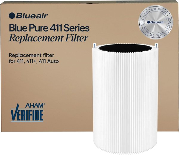Blueair Genuine HEPASilent Replacement Filter for Blue Pure 411 3210…