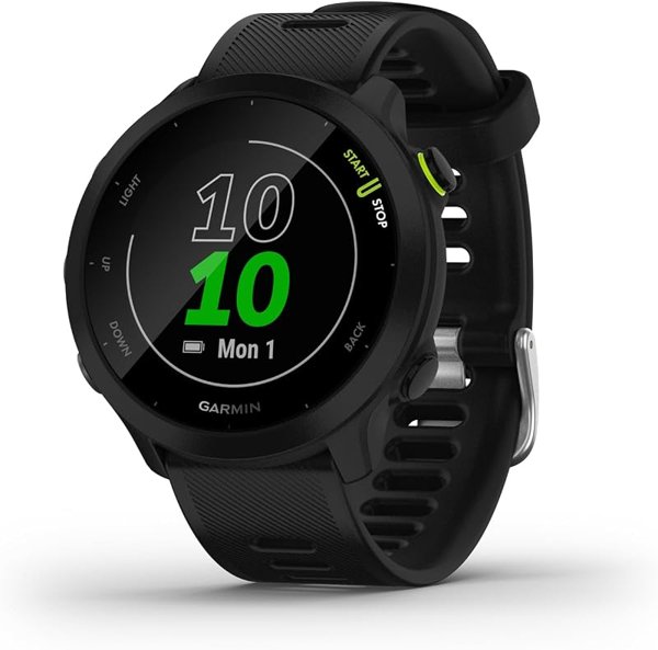 Garmin Forerunner 55 Easy to Use Lightweight GPS Running Smartwatch