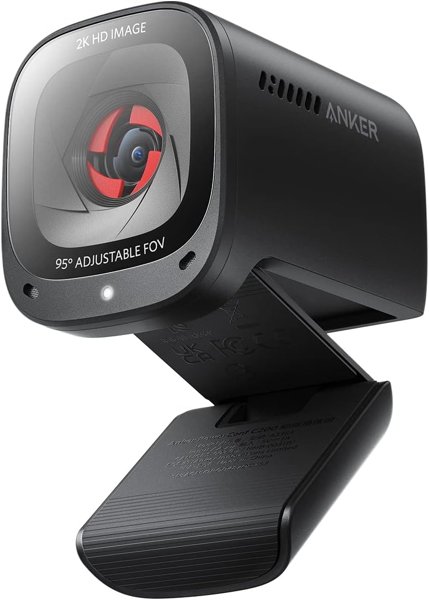 Anker PowerConf C200 2K Webcam for PC with AI Noise Cancelling Mics