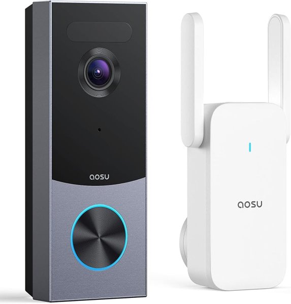 aosu 3K Battery Video Doorbell Wireless