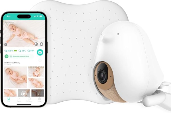 Cubo Ai Sleep Safety Bundle- Includes 1080p HD Night Vision CuboAi Plus…
