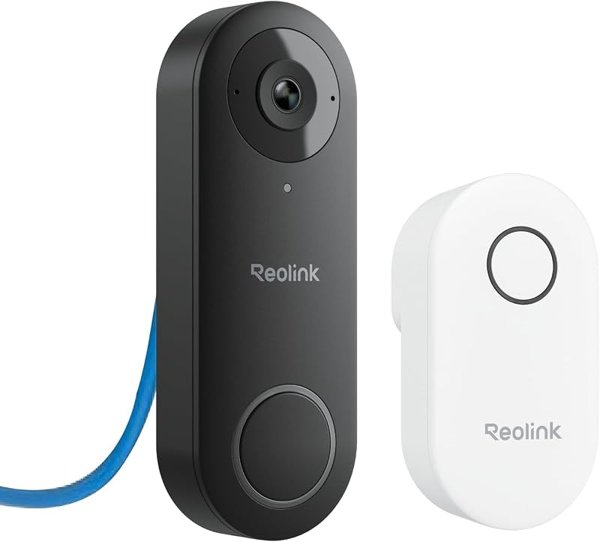 Reolink PoE Doorbell Camera Wired with Chime