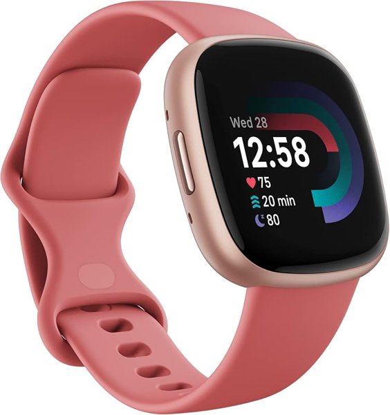 Fitbit Google Versa 4 Fitness Smartwatch with 3 Months Google Health…