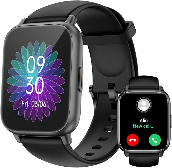 RUIMEN Smart Watch Answer Dial Call,Smart Watches for Women Men 1.85"…