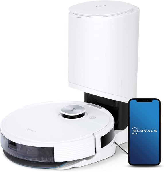 ECOVACS DEEBOT N10+ Robot Vacuum and Mop Combo with Auto-Empty Dock