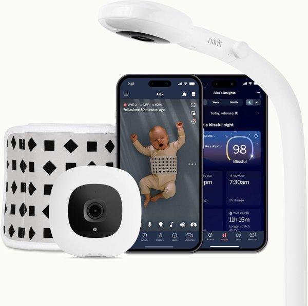 Nanit Pro Smart Baby Monitor And 2nd Gen Floor Stand