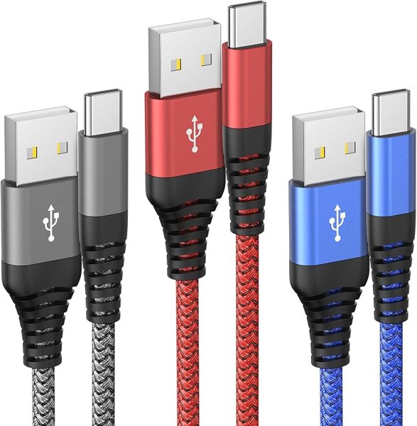 Ofuca USB C Charger Cable,3Pack 1M USB to USB C Cable