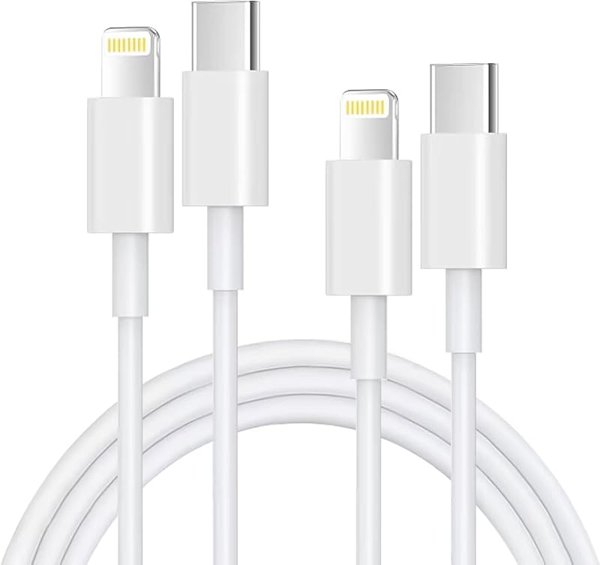 USB C to Lightning Cable 1M+1.8M [Apple MFi Certified] iPhone Charger…