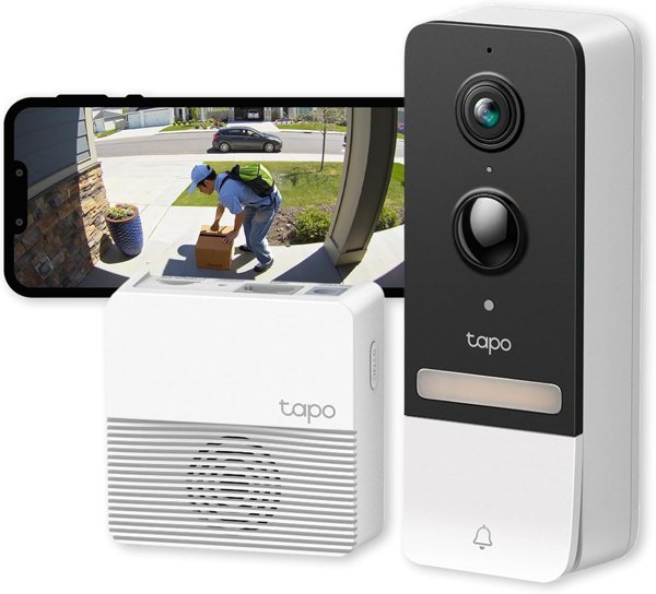 Tapo 2K 5MP Smart Wireless Security Video Doorbell