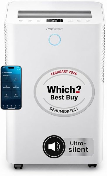 Pro Breeze® 20L OmniDry Smart Dehumidifier