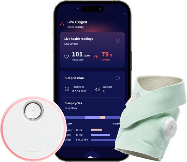 Owlet Dream Sock Smart Baby Monitor