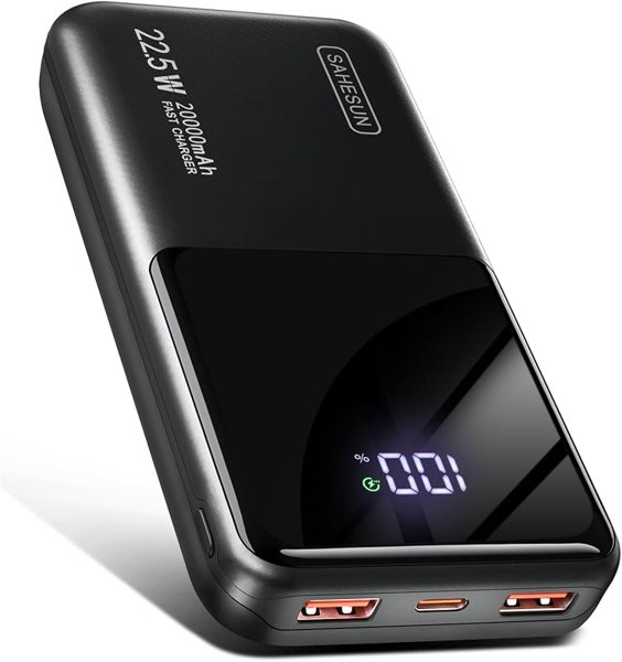 POWER BANK 20000mAh PD20W Fast Charging USB C 22.5W Portable Charger…