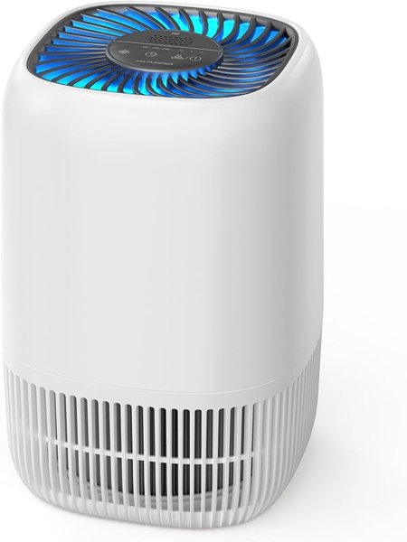 AROEVE Air Purifier for Bedroom with H13 HEPA 3-stage Filter