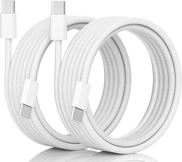 USB C Charger Cable,2-PACK 6FT/1.8M USB C to USB C Cable,60W Fast…