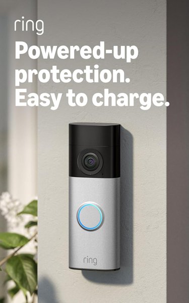 Ring Battery Video Doorbell 2K Plus (newest gen)