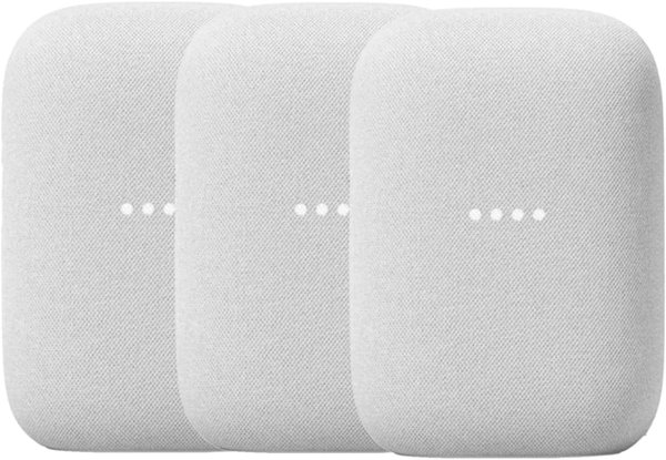 Google Nest Audio (3-Pack) Smart Speakers