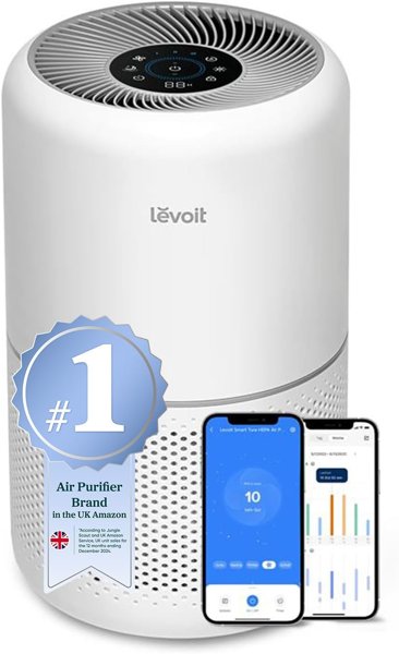 Levoit Smart HEPA Air Purifier for Bedroom Home