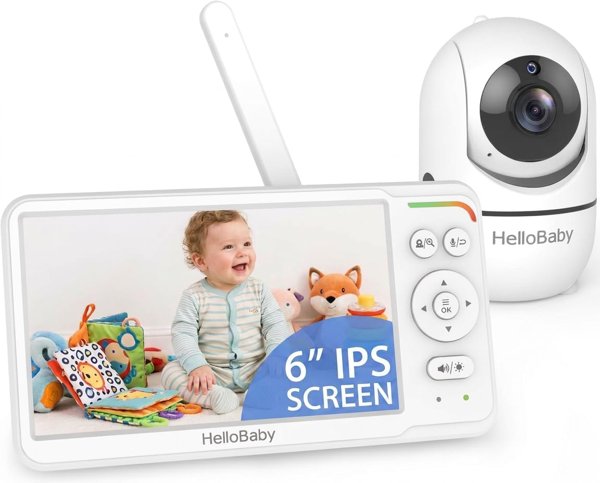 HelloBaby Baby Monitor with Camera and Audio