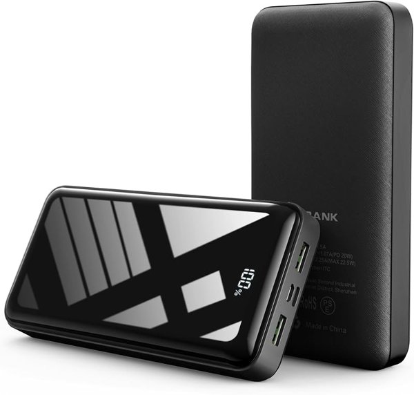 22.5W Fast Charging Power Bank 27000mAh USB C Portable Charger