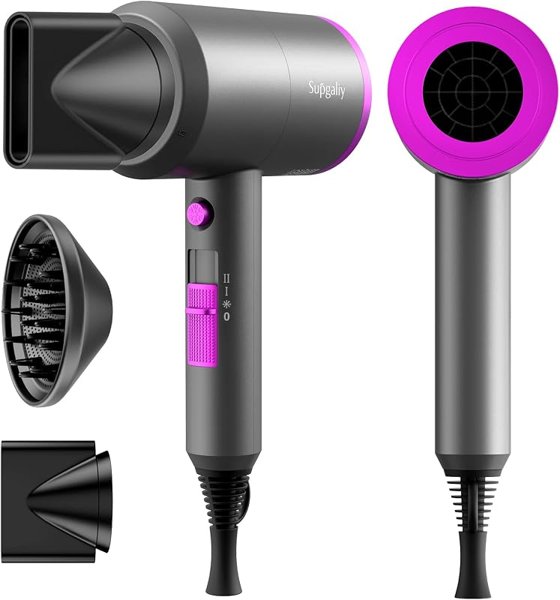 Professional Ionic Hair Dryer【2026 New Upgrade】1000+ Hour Lifespan AC…