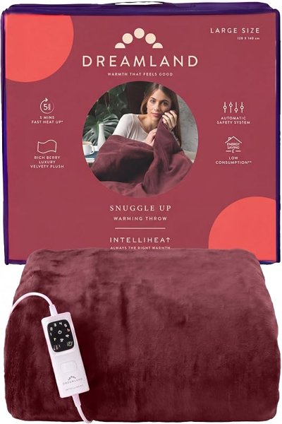 Dreamland Snuggle Up Heated Throw